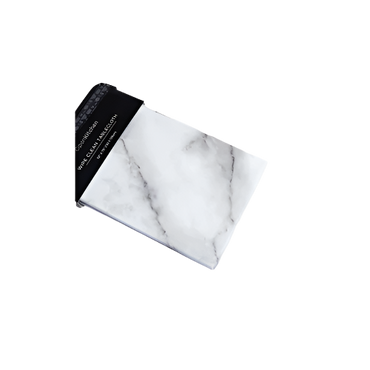 Open Kitchen Wipe Clean Tablecloth with Marble Effect - Durable and Stylish for Home and Outdoor Use